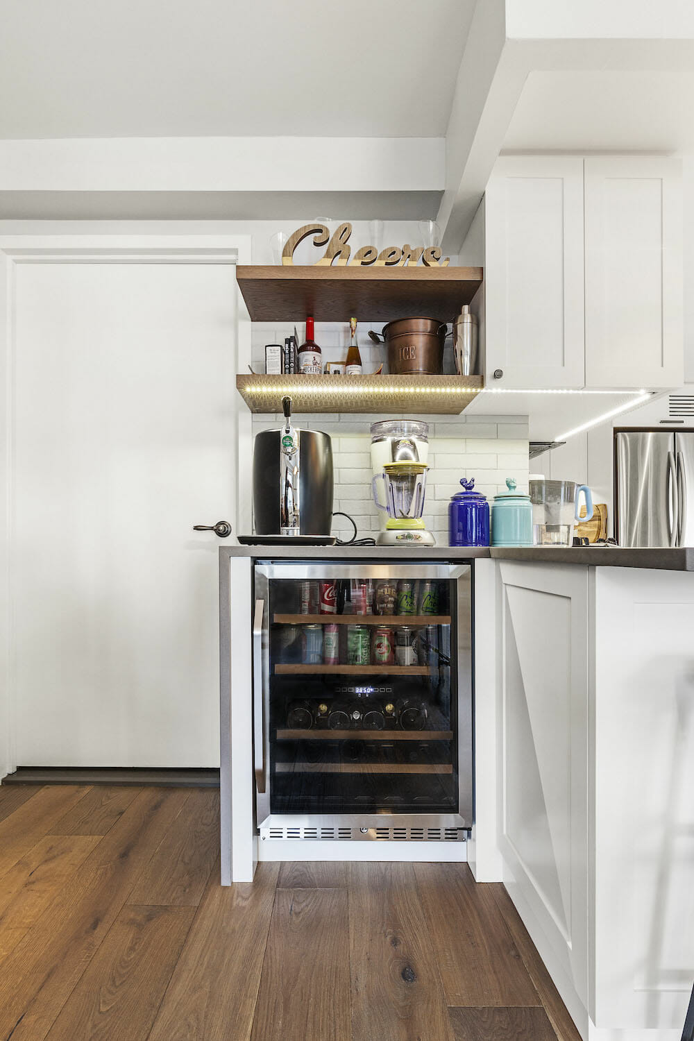 8 Ways To Add a Small Wine Fridge in the Kitchen